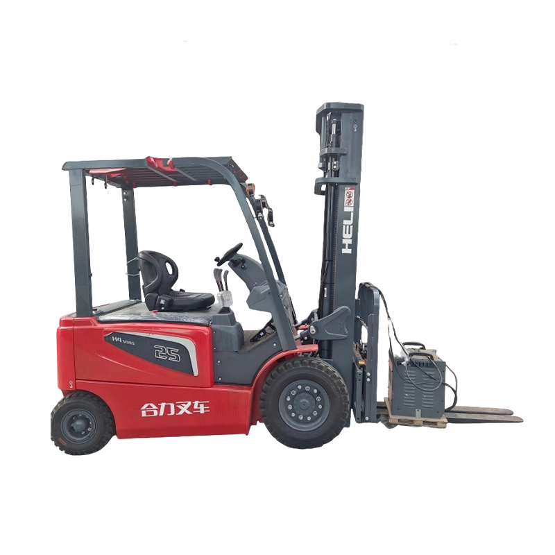 48V Leictreach 2.5 Ton Úsáidte HELI Forklift Aigéad Luaidhe